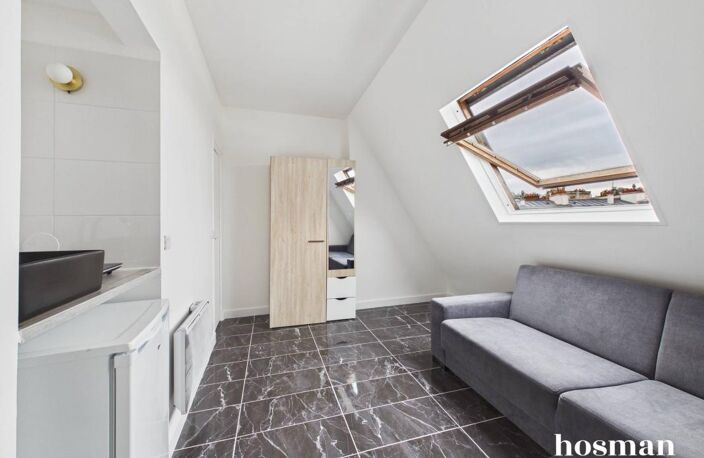 Studio 1 pièce 13 m² - Rue Jean de la Fontaine - Vue Tour Eiffel, Dernier étage — photo 5