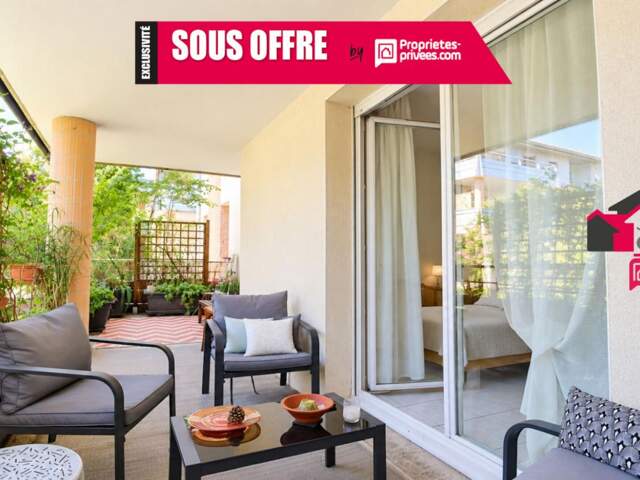 Roseraie  - T4 de 81 m² avec terrasse de 20 m², piscine et  box — photo du bien