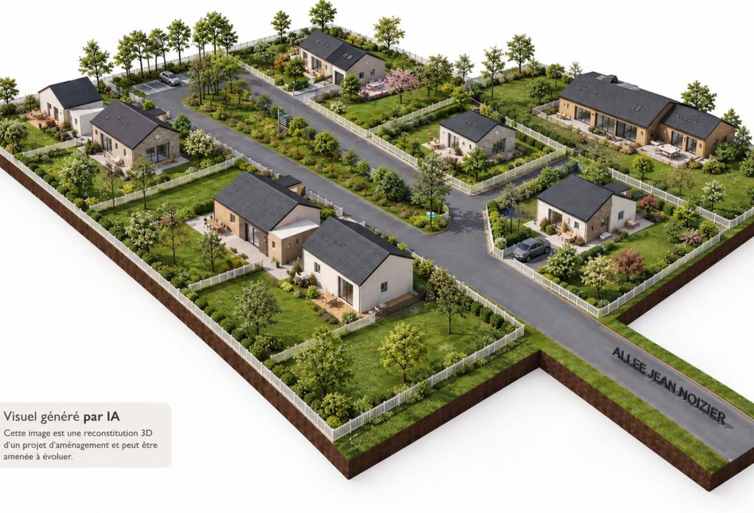 Terrain de 500m² Lot 2 "Jardin des nains" — photo 1