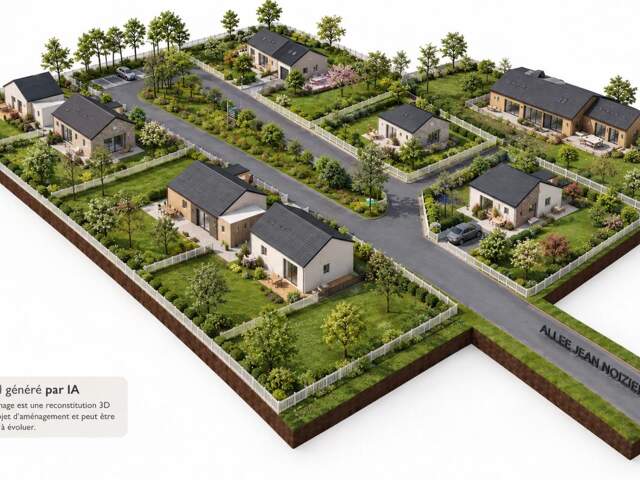 Terrain de 500m² Lot 2 "Jardin des nains" — photo du bien