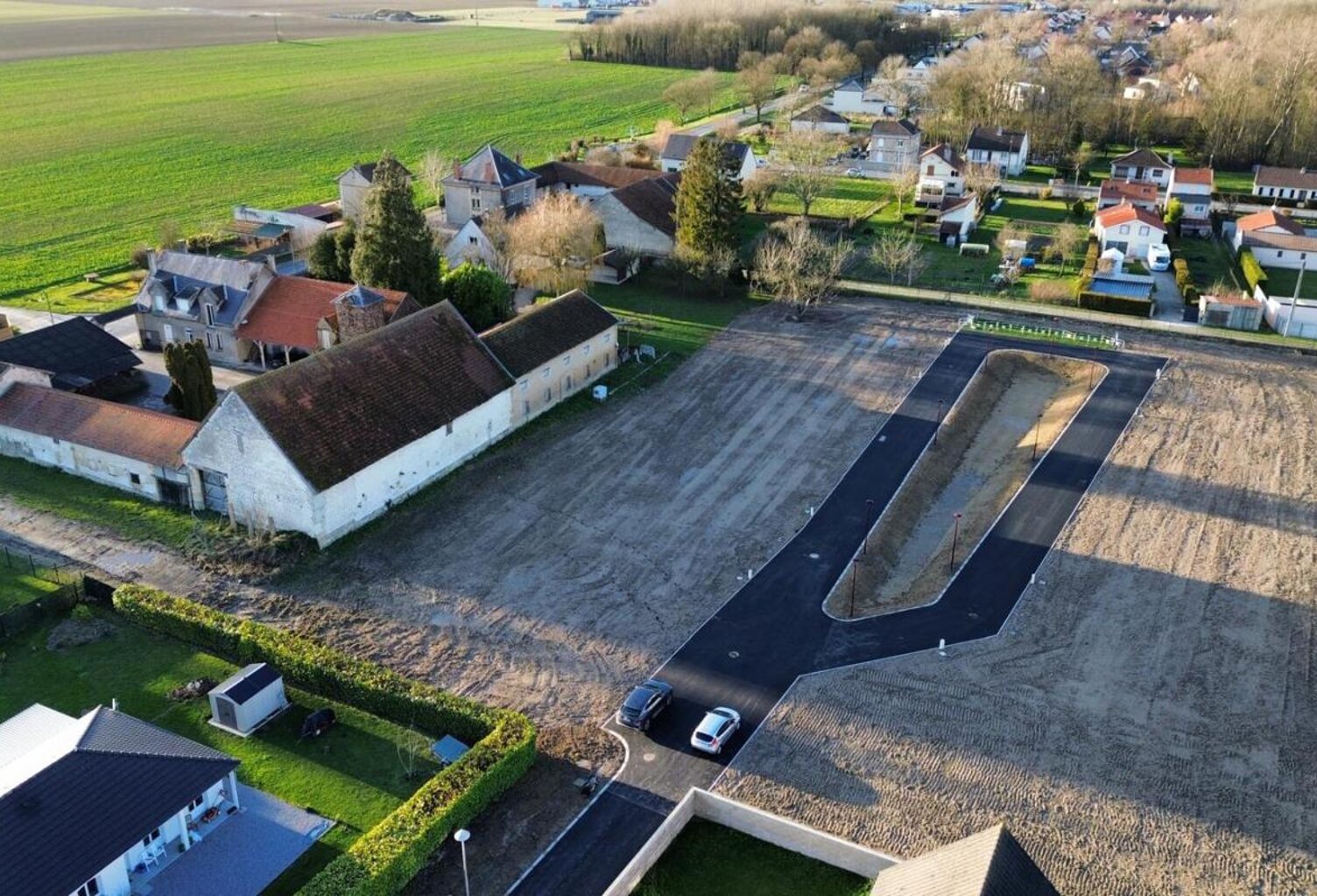 Terrain 823 m² "Jardin des nains" LOT1 — photo 1