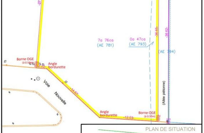Terrain 823 m² "Jardin des nains" LOT1 — photo 4
