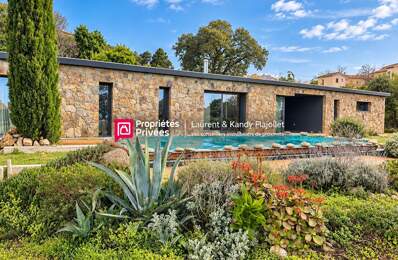 Maison en pierre T4  avec piscine VUE MER - Sari Solenzara 20145 - CORSE DU SUD - FRANCE — photo du bien