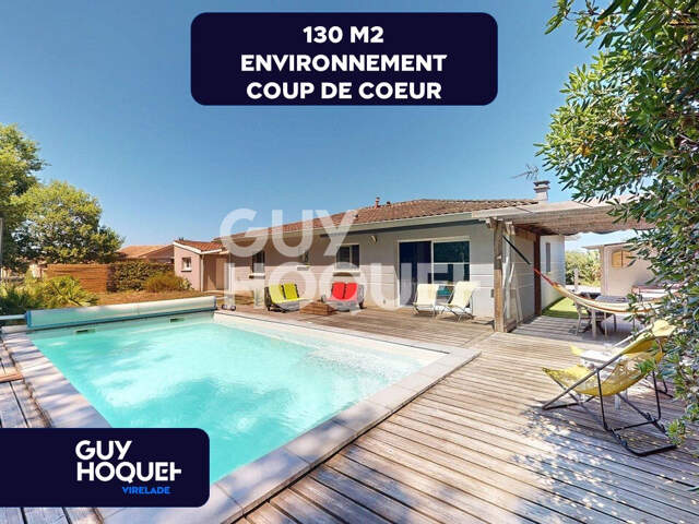 Maison plain pied, au calme, piscine, garage — photo du bien