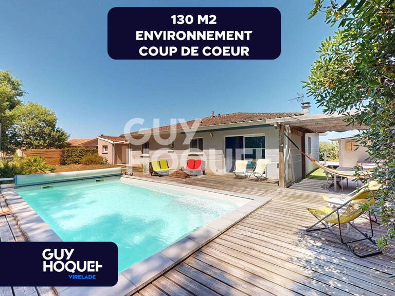 Maison plain pied, au calme, piscine, garage — photo 1