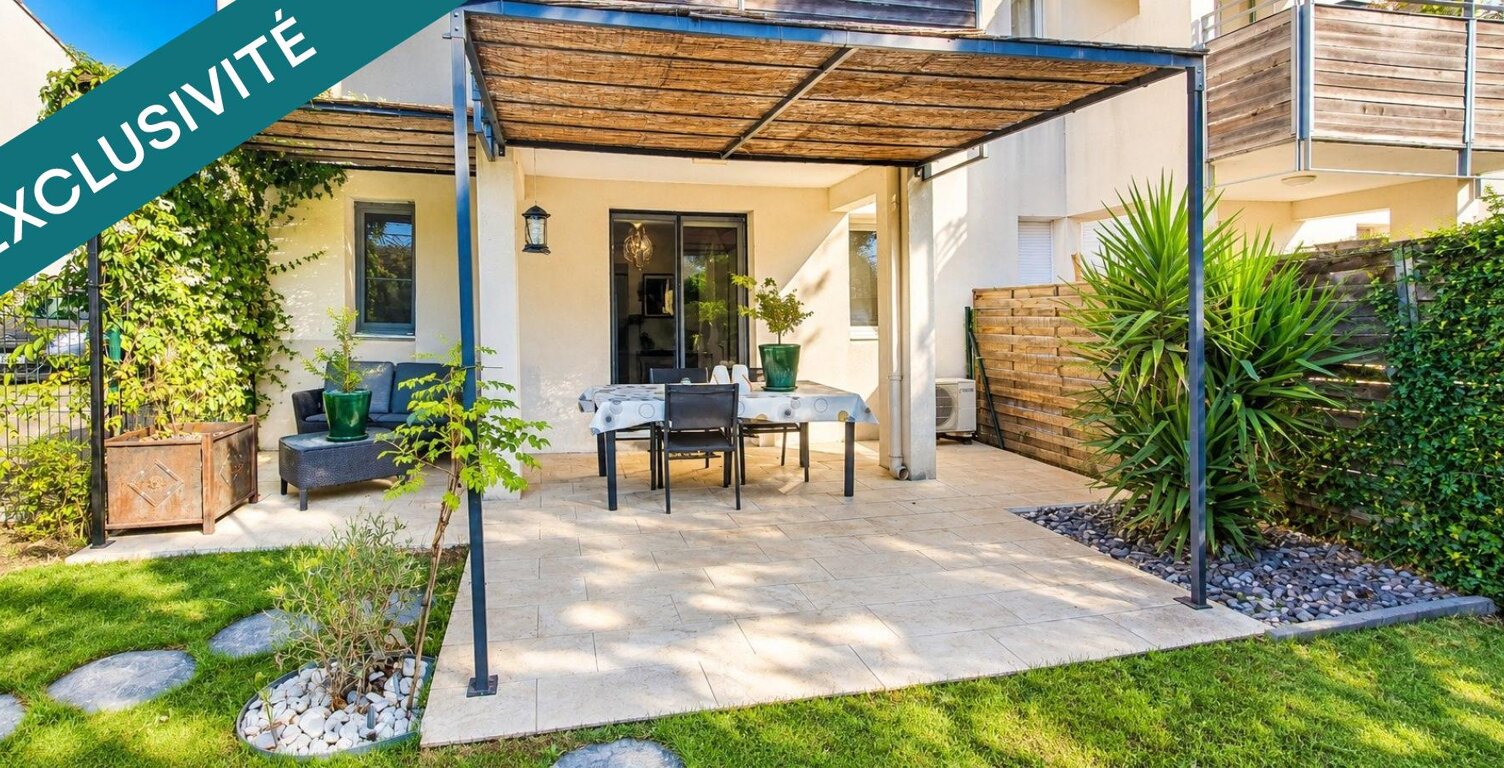Appartement T2 avec terrasse - jardin et parking — photo 1