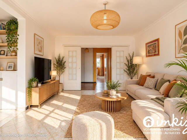 Dernier étage, vue dégagée, balcon 16m² — photo du bien
