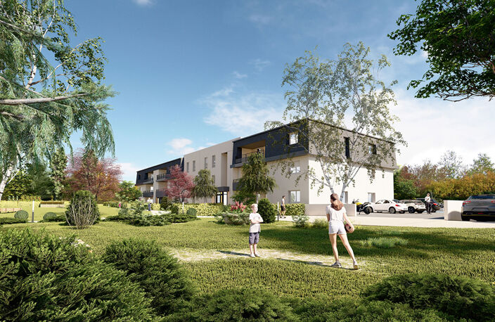 Appartement T3 Olemps neuf - Jardin, garage, terrasse — photo 2