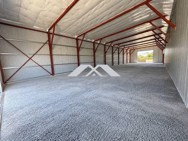 HANGAR NEUF 400 M²  ZONE INDUSTRIELLE BEL AIR SAINT-LOUIS — photo 1