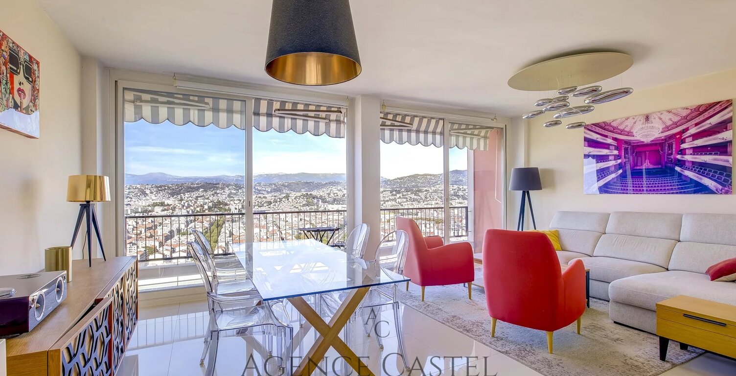 NICE MONT ALBAN - SUPERBE 3 PIÈCES AVEC BALCON ET PARKING — photo 1