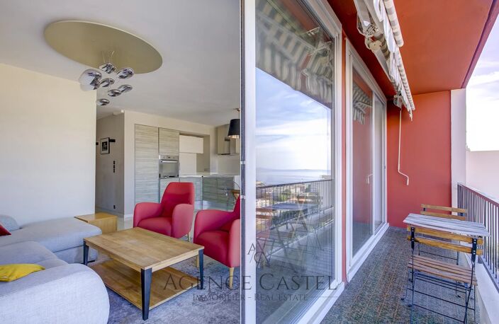 NICE MONT ALBAN - SUPERBE 3 PIÈCES AVEC BALCON ET PARKING — photo 3