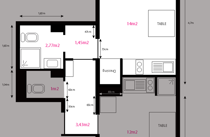 Vente Appartement 2 pièces — photo 2