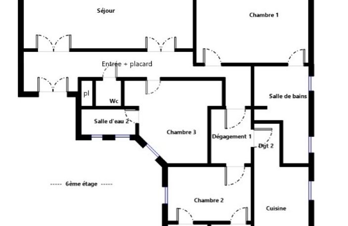 Vente Appartement 5 pièces — photo 2