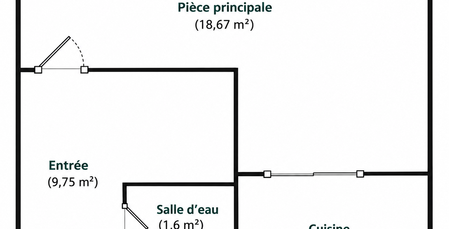Vente Appartement 1 pièce — photo 1