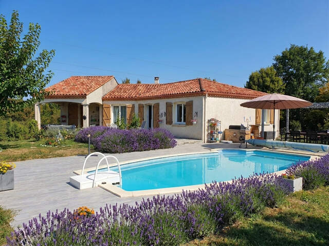 PROCHE LE VIGAN : VILLA PLAIN PIED 3 CHAMBRES SUR TERRAIN 30 — photo du bien
