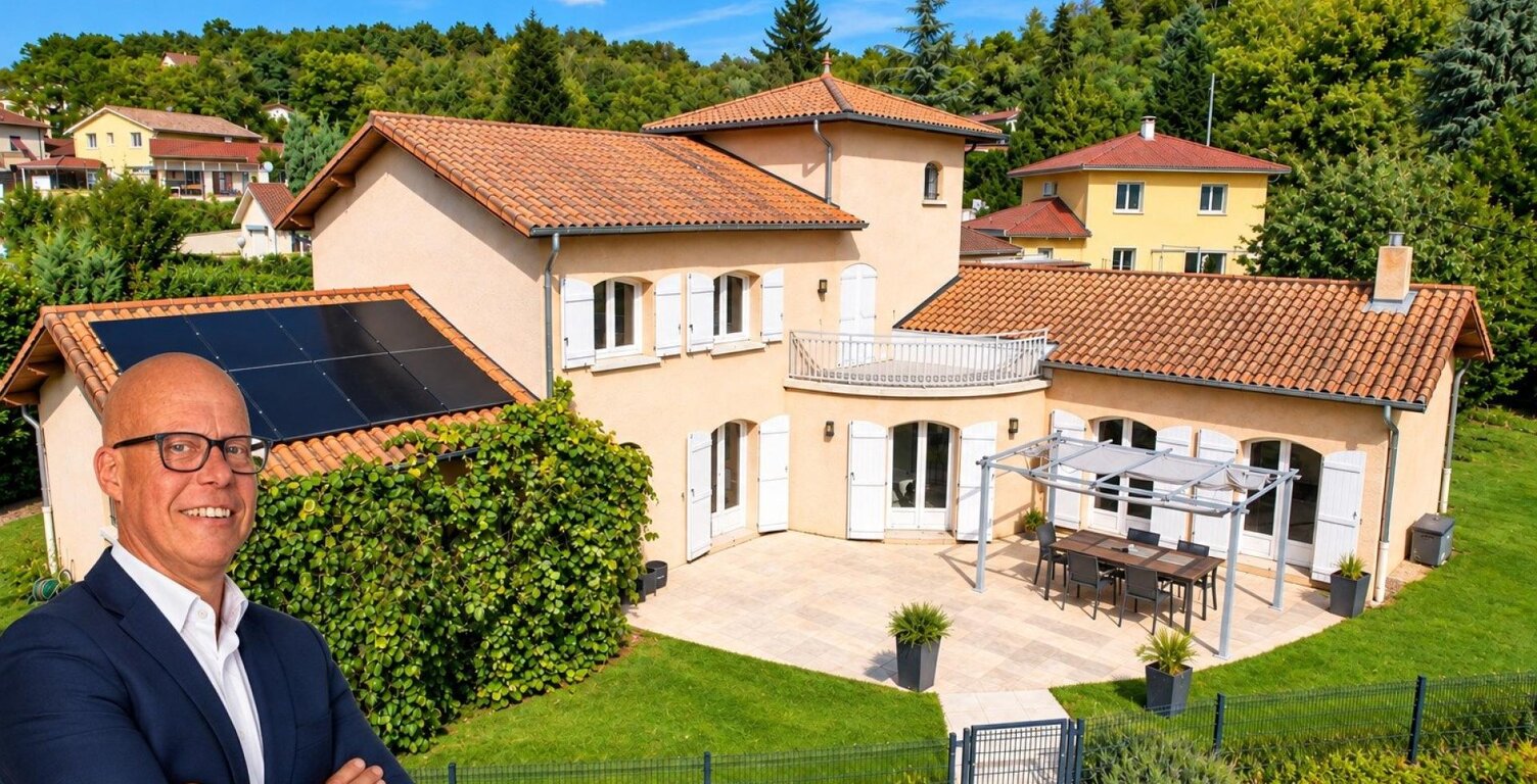 Maison de 200m² sur 1500m² de terrain avec piscine chauffée dans quartier résidentiel — photo 1