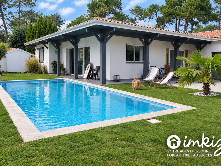 Maison 5 p. piscine, dépendances - plage à pieds — photo 1