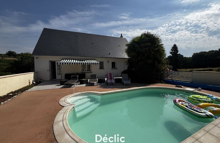 Maison individuelle avec piscine et 7 000 m² de terrain  Candes-Saint-Martin (37500) — photo 2