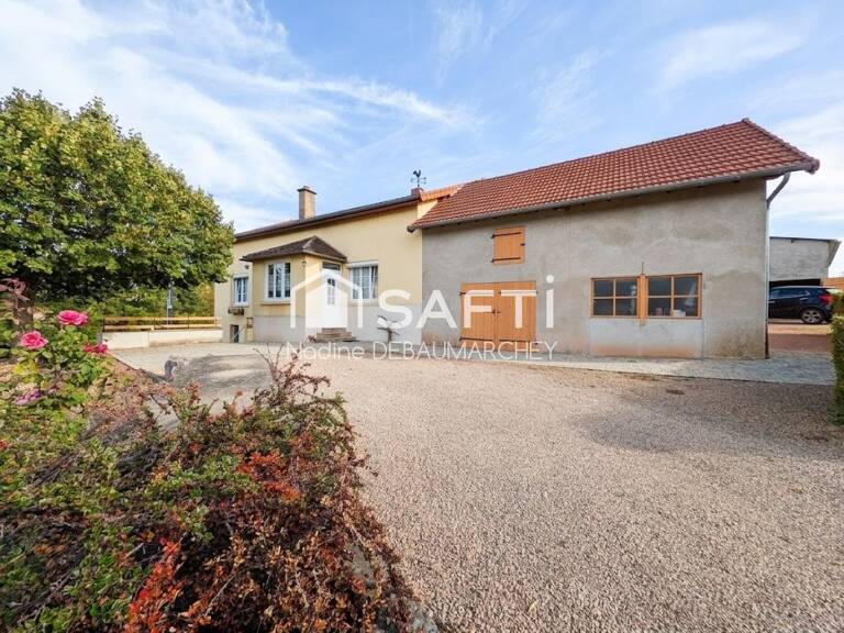 Corps de ferme de plain-pied avec vue, 3 ch., terrain 3800 m² à Ozolles — photo 1