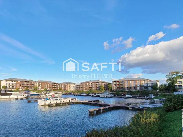 Rare à la vente  Appartement T5 en rez-de-jardin dans le cadre privilégié de la Marina de L'Isle-Adam — photo du bien