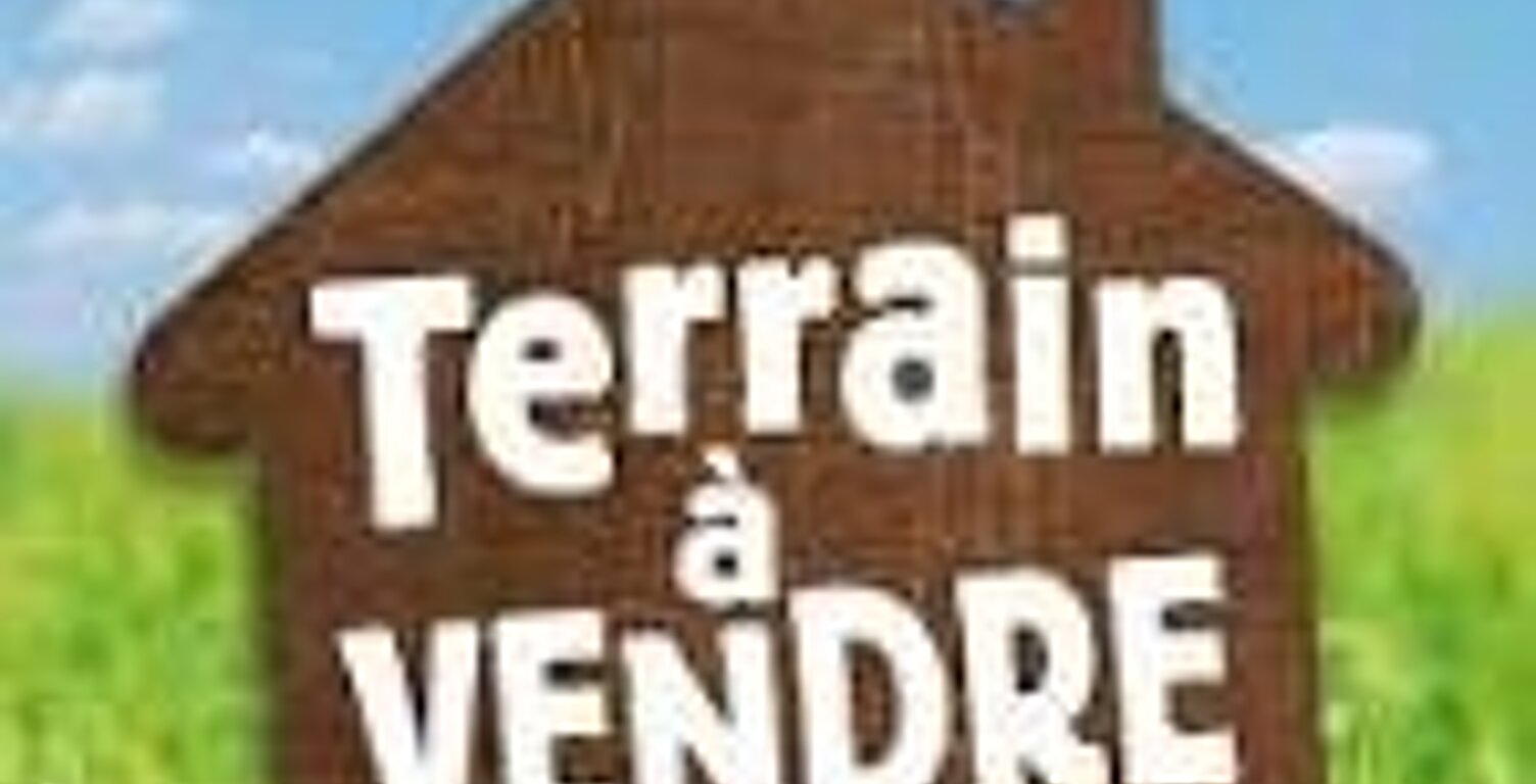 Vente Terrain à bâtir 689 m&sup2; — photo 1