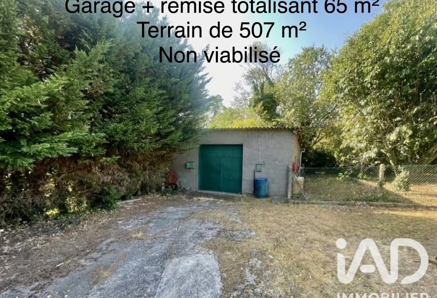 Vente Garage 65 m&sup2; — photo 1