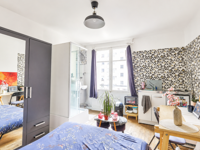PARIS 14e   STUDIO   QUARTIER MONTSOURIS — photo du bien