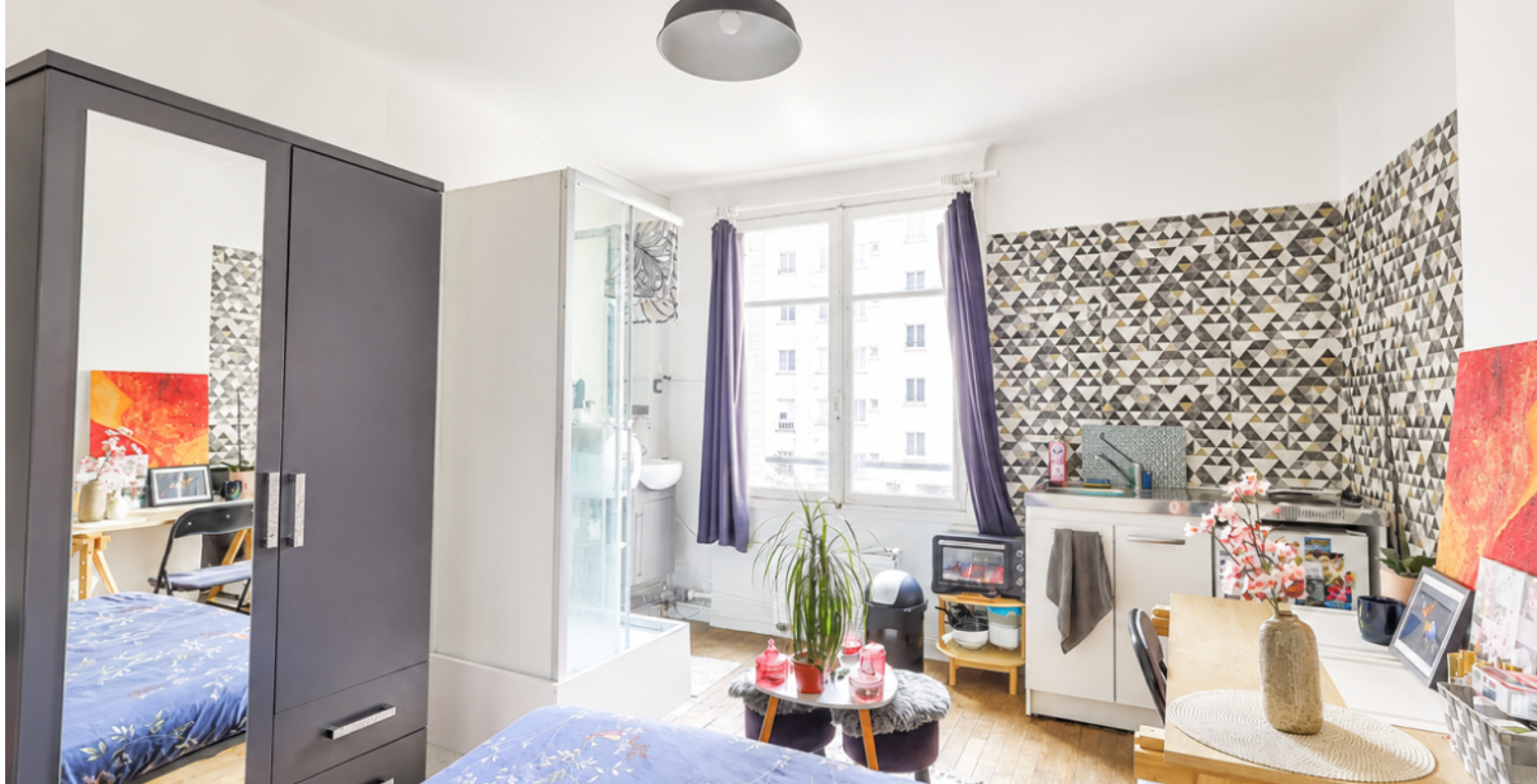 PARIS 14e   STUDIO   QUARTIER MONTSOURIS — photo 1