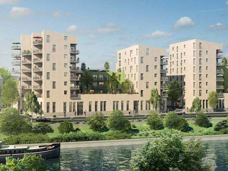 PRIX IMBATTABLE - VUE SUR LE CANAL DE L'OURCQ - QUATIER NEUF !! !!  — photo 1