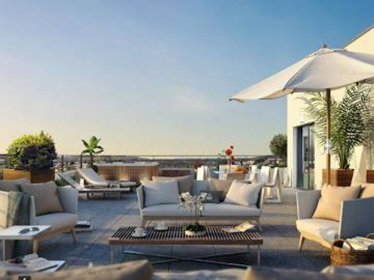 ATTIQUE/TRIPLE ORIENTATION /TERRASSE OUEST 30m² 5X6M/GRANDS VOLUMES/FAIBLES CHARGES — photo 1
