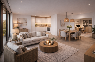 GRAND APPARTEMENT 3 PIECES DERNIER ETAGE  + ! ULTRA RARE A LA VENTE ! — photo du bien