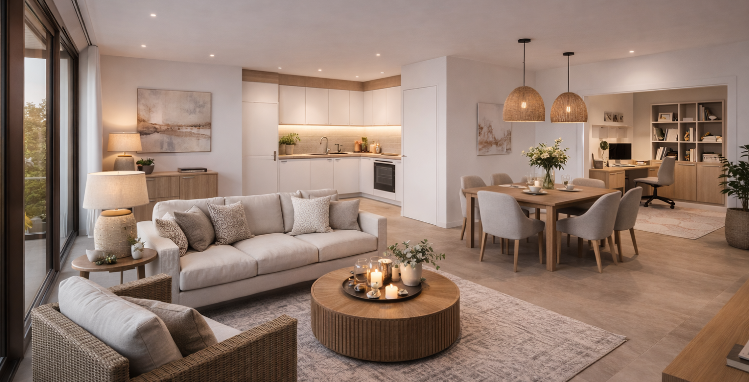 GRAND APPARTEMENT 3 PIECES DERNIER ETAGE  + ! ULTRA RARE A LA VENTE ! — photo 1