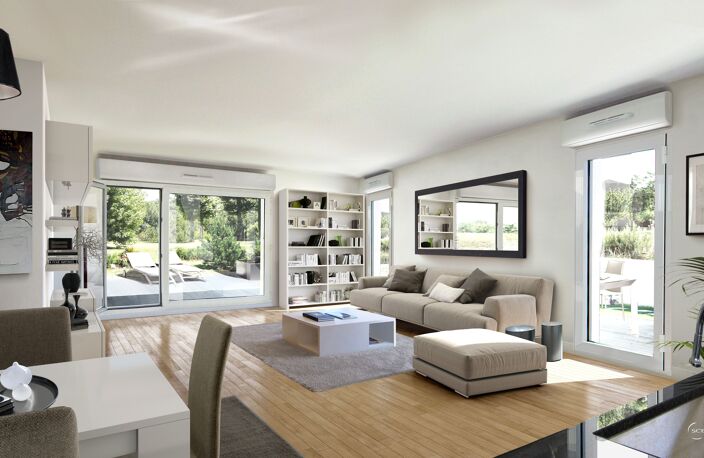 BEL APPARTEMENT DE T3 EN REZ DE JARDIN/ BEAUX VOLUMES/JARDINS DE 150M² — photo 3