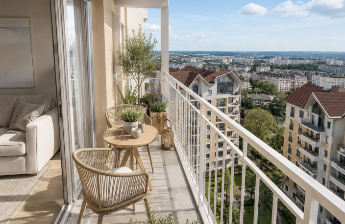 Coup de cœur : T2 neuf avec balcon dans résidence contemporaine — photo 4