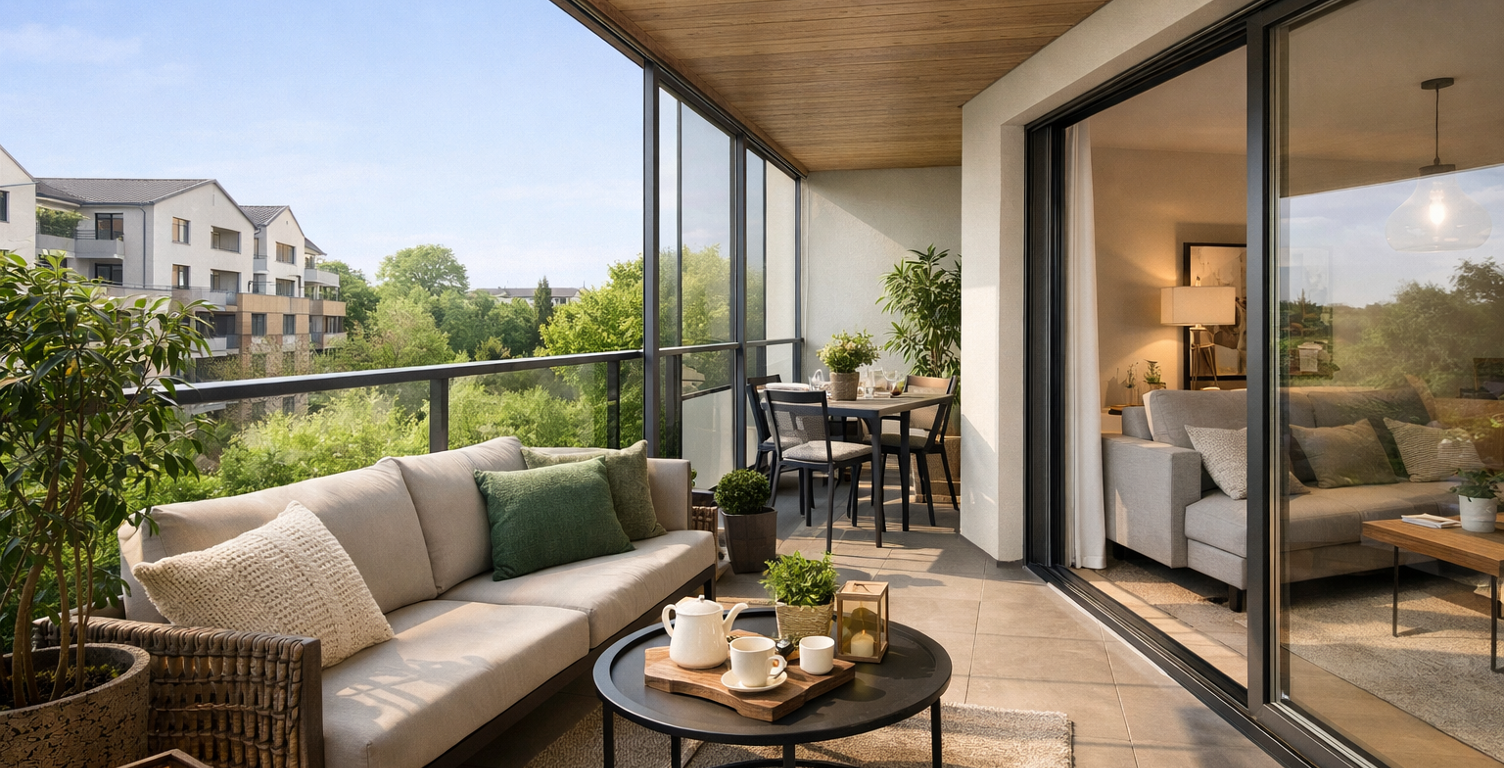 GRANDE SURFACE - BALCON - VUE DEGAGEE -CHAMBRE AVEC DRESSING! CAVE  — photo 1
