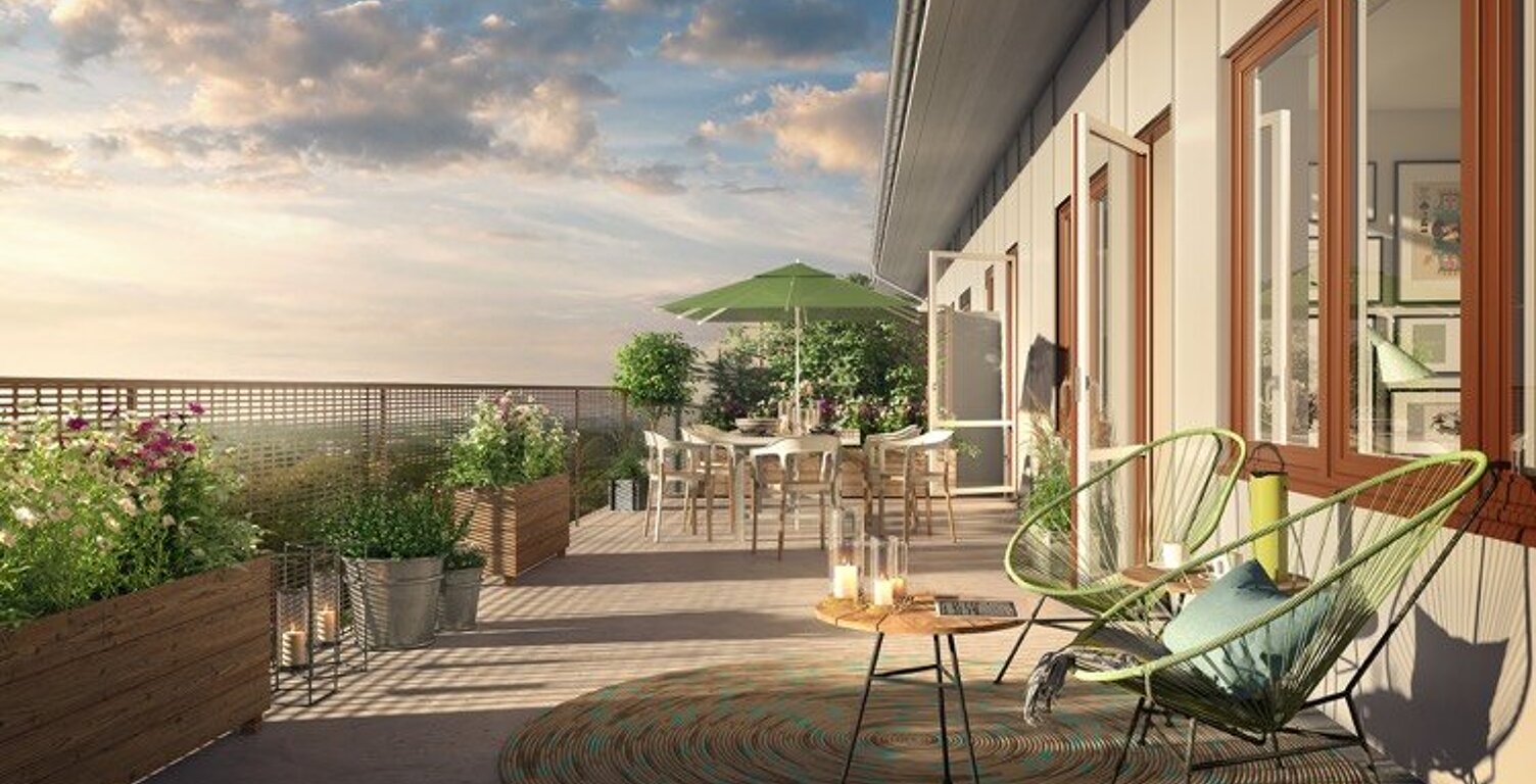 T2 DERNIER ETAGE TERRASSE - FRAIS DE NOTAIRE OFFERTS - LE PLESSIS BOUCHARD — photo 1