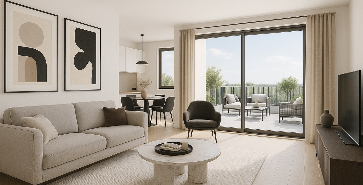 GONESSE - APPARTEMENT 4 PIECES DE 82m² AVEC PARKING — photo 1