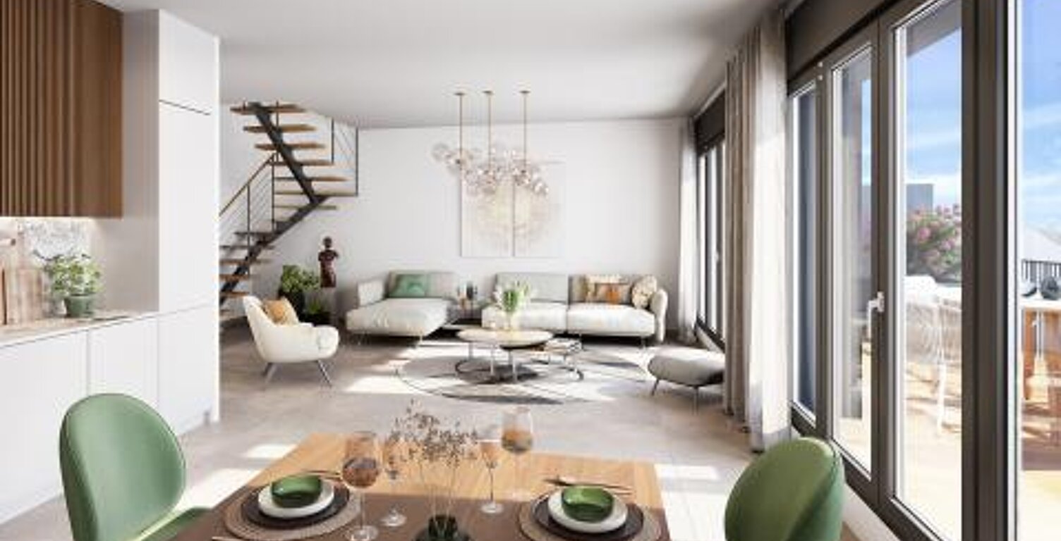 EAUBONNE - 3 PIECES DUPLEX AVEC BALCON — photo 1