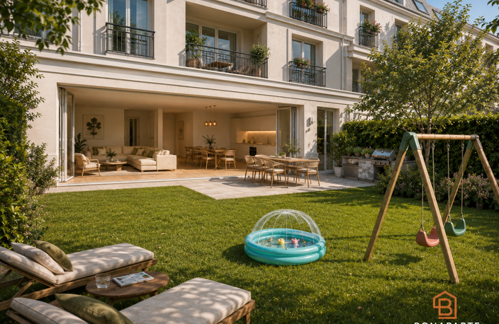 RETOUR DE LOT - DOMONT - T3 AVEC JARDIN PRIVATIF — photo 5