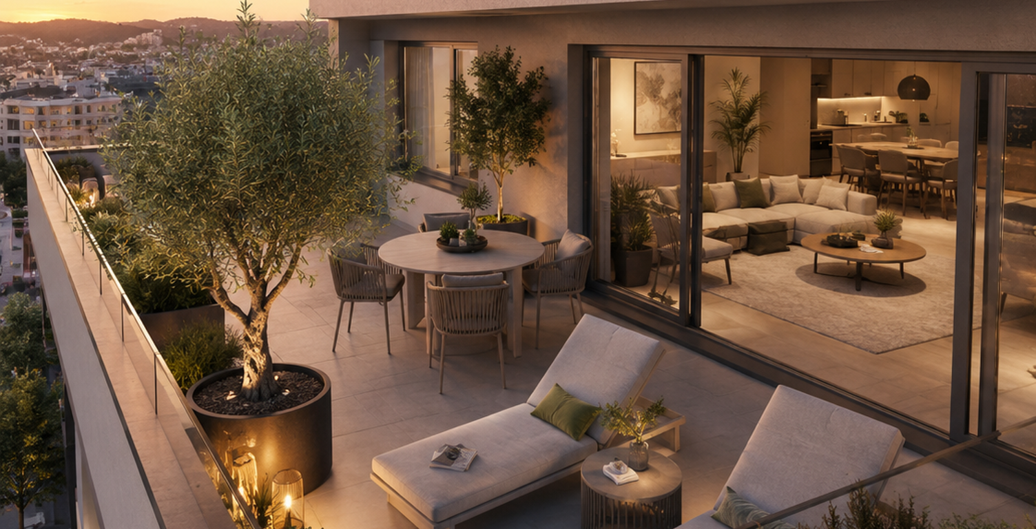 VIVEZ ENTRE VILLE ET NATURE – SUPERBE 4 PIÈCES AVEC BALCON — photo 1