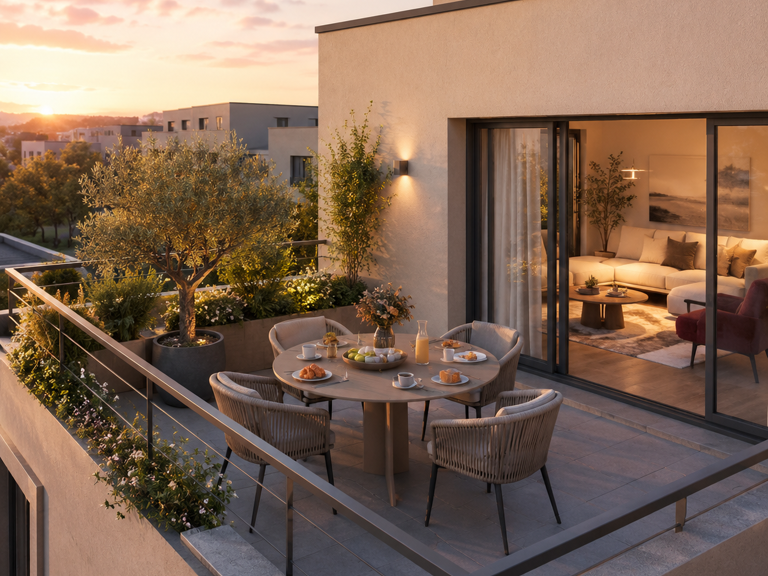 VIVEZ LE GRAND PARIS EN NEUF – 3 PIÈCES AVEC BALCON ET PARKING — photo 1