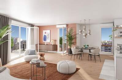 3 pièces avec balcon et 2 parkings  proche du RER D – Louvres — photo du bien