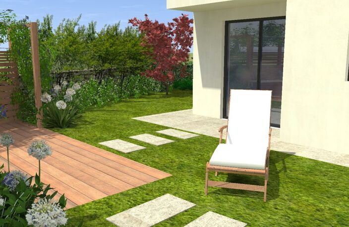 Magnifique rez de jardin, proche de la gare de la Barre Ormesson. Grand jardin de 45 m², exposition — photo 4