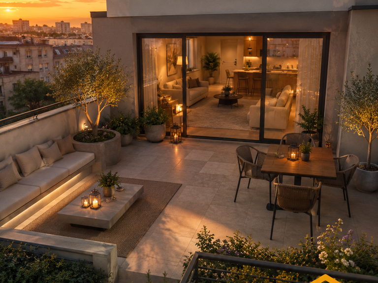 3 PIÈCES NEUF – BALCON 11 m2 – PARKING – PROCHE GARE — photo 1