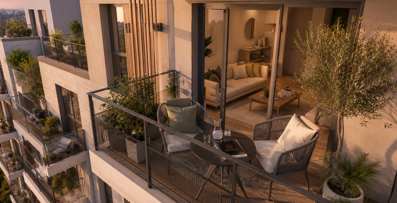 APPARTEMENT 2 PIÈCES – AU PIED DE LA GARE – BALCON – PARKING — photo 1