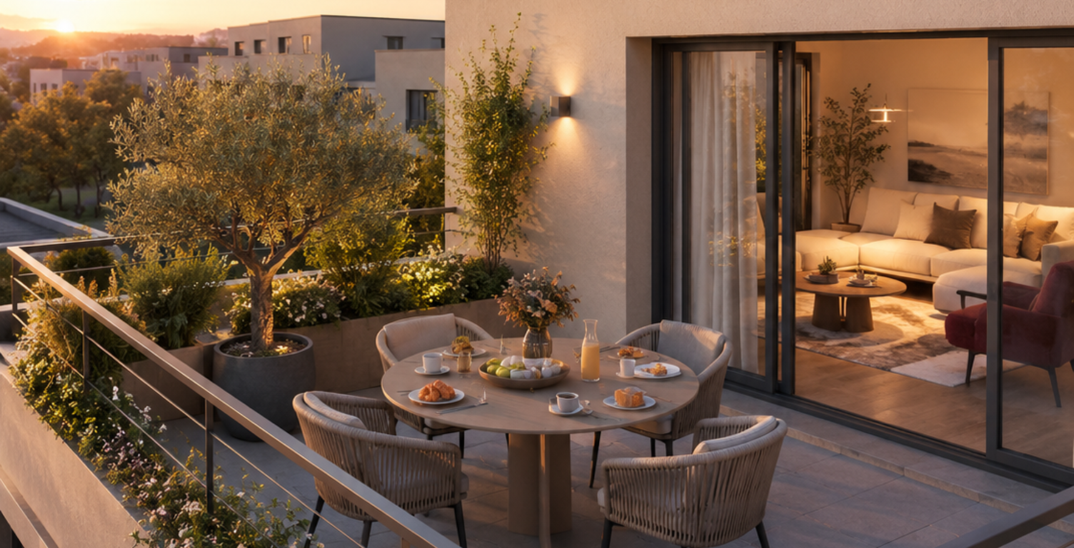 VIVEZ LE GRAND PARIS EN NEUF – 2 PIÈCES AVEC BALCON ET PARKING — photo 1