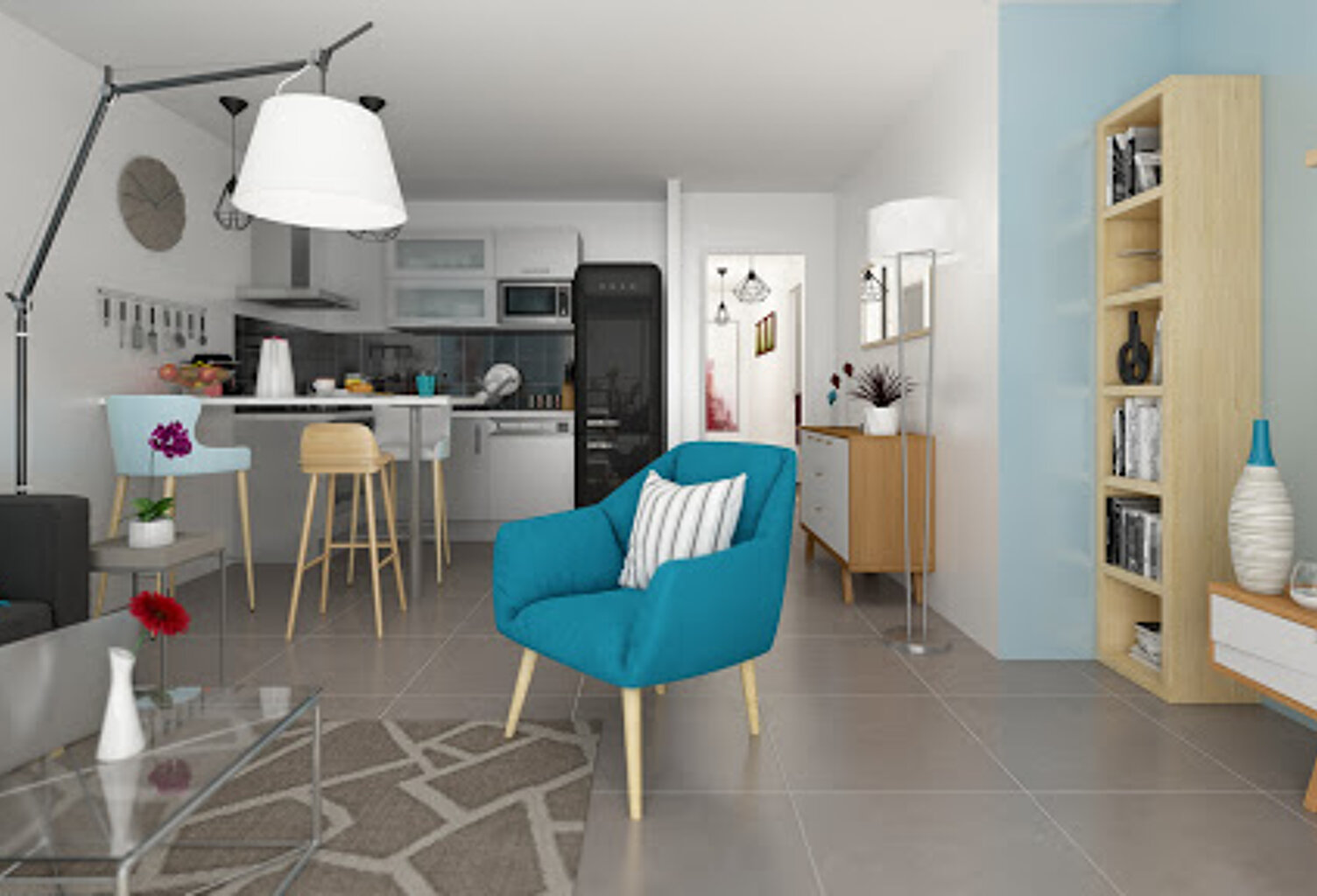 APPARTEMENT T1 - ERMONT - 24M² -FRAIS DE NOTAIRE OFFERTS - TVA 5.5% — photo 1