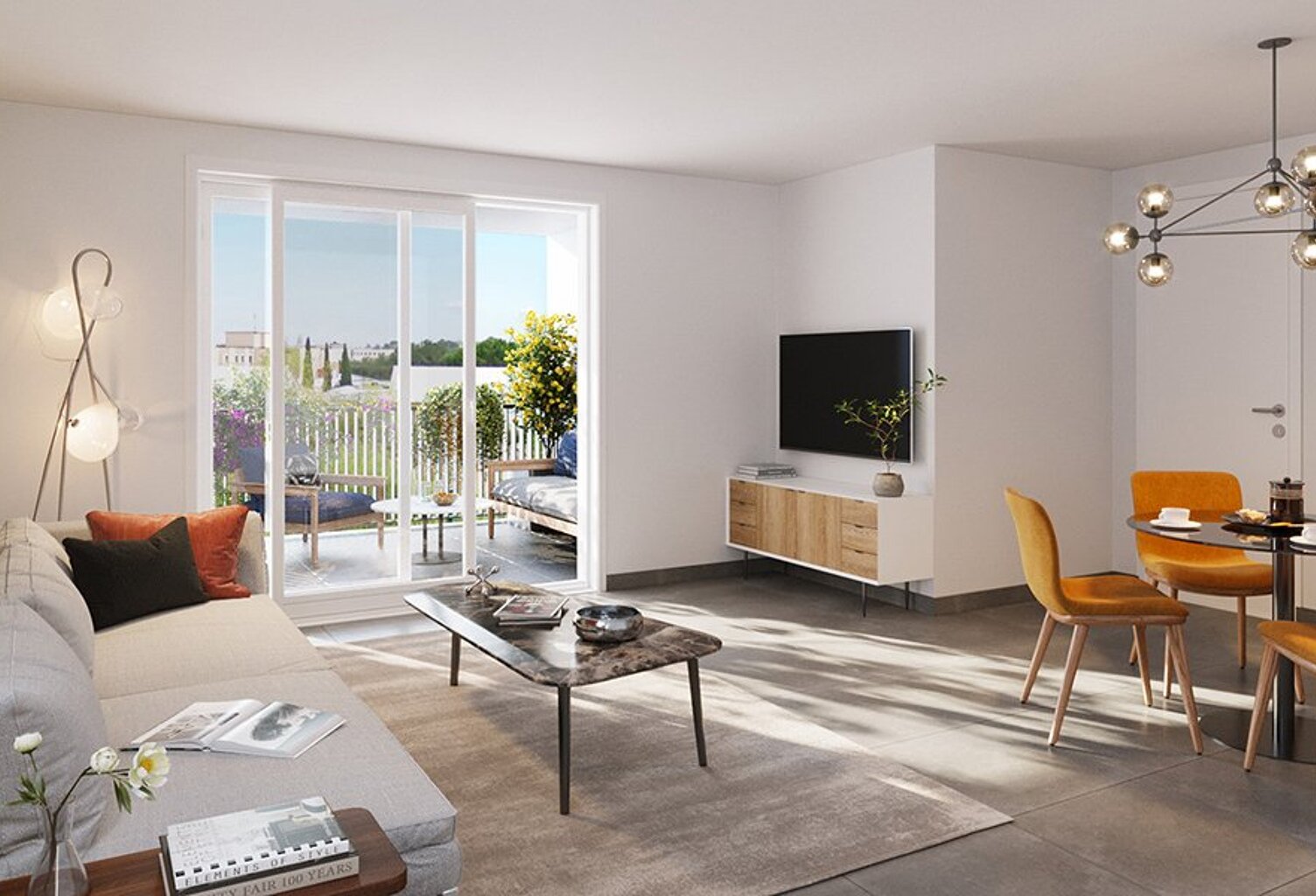 RETOUR DE LOT F3 AVEC TERRASSE + FRAIS DE NOTAIRE OFFERT  — photo 1