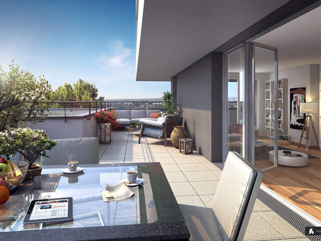 3 pièces avec grand balcon de 17m² proche Ligne 13 et futur ligne 15 - Gennevilliers — photo du bien