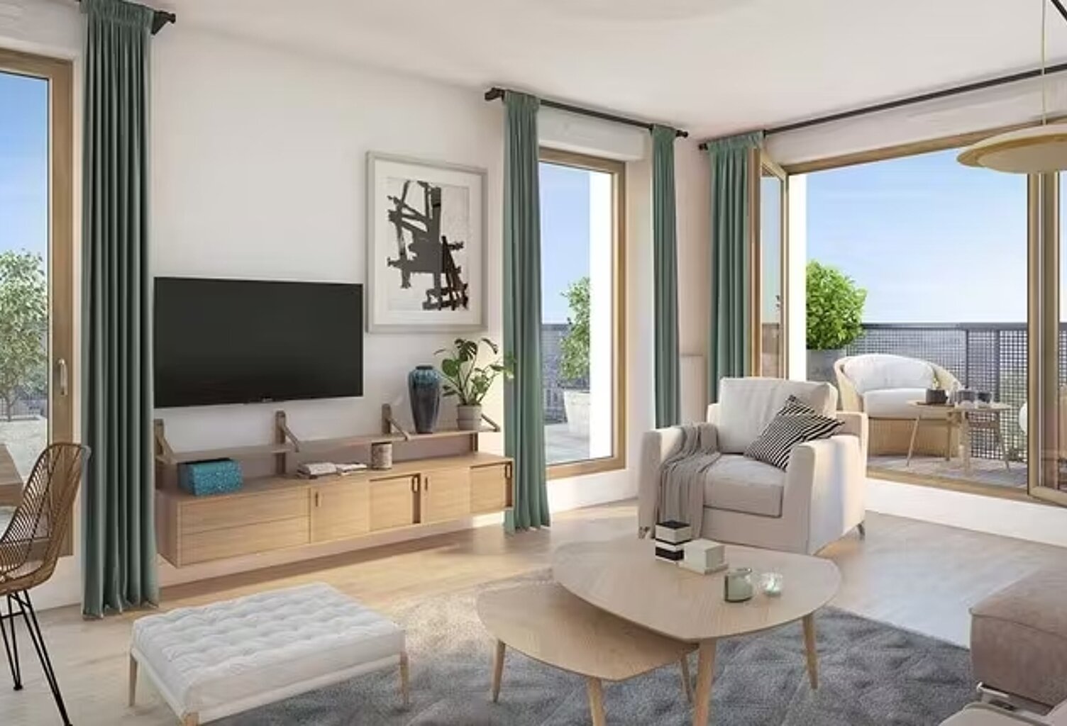 5 pièces avec grande terrasse de 100m² proche Ligne 13 et futur ligne 15 - Gennevilliers — photo 1